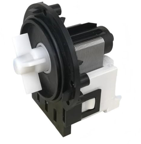 Homeponnew BPX2-2L 5859EN1004J - Motore per pompa di scarico compatibile con lavatrice LG, parte di ricambio per un efficiente drenaggio dell'acqua, per ABS durevole e struttura in acciaio