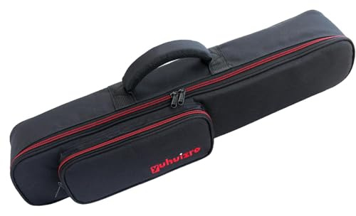 QUXVUIS Custodia per sassofono soprano di grandi dimensioni con caratteristiche antiurto e resistente all'acqua, organizzazione degli accessori per clarinetto, borsa da viaggio