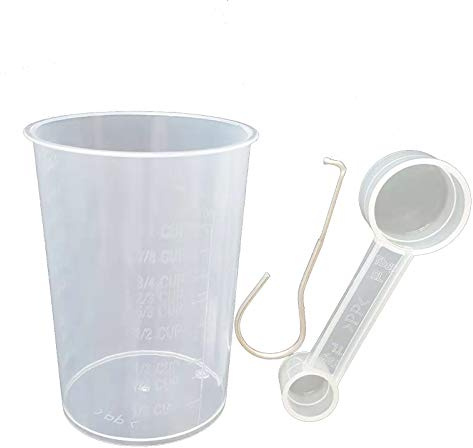 LICHIFIT 300ml Measuring Cup & Spoon & Paddle Removal Tool Kit for Bread Maker Machine Spare Parts