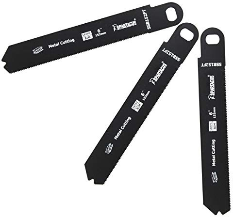 Spartacus SSB152FT 152mm Pack of 3 Scorpion Saw Metal Cut Blade Fits KS890 KS890E FKS890E KS890EK KS890GT KS880
