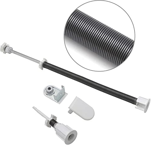XKMT- Spring w/Roller Blind Hanging Curtain Sunshade Bracket Replace For 38mm tube [P/N: ET-BLIND-SB038-2-WHITE]