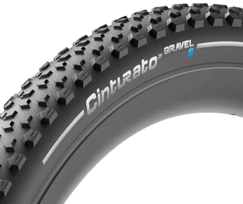 Pirelli Cinturato Gravel S Bike Tyre, Size 40-622, Black