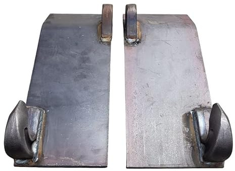 Koppelplatten gekantet Anschweißplatten Euro-Platten Koppelhaken Euro-Haken