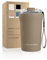 LARS NYSØM Thermo Kaffeebecher to go mit Trageschlaufe & Tritan Deckel | Travel Mug 0,38 Liter mit Isolierung | Auslaufsicherer Edelstahl Thermobecher für Café & Tee (Taupe Brown, 380ml)