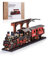 ROWOOD Puzzle 3D Treno A Vapore, Modellismo Da Costruire in Legno Per Adulti, Modellismo Vintage Fai Da Te, Regali Di Natale E Compleanno Per Uomini E Ragazzi