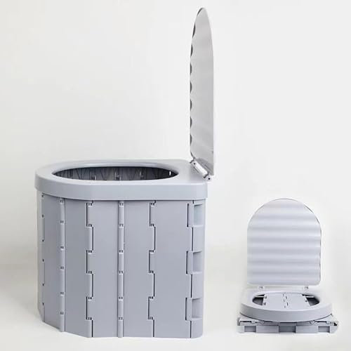Auto Mobile Camping Toilette für Jaguar,Trenntoilette to go Faltbares Tragbare Klo WC Urinal Automülleinmer mit Deckel für Unterwegs Camping Reisen Outdoor
