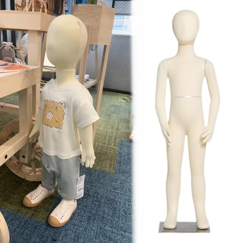 Nähpuppe Unisex Für Kinder, Babys, Kleinkinder, Teenager, Flexible Ganzkörper-Schneiderpuppe Für Kinder Mit Abnehmbaren Beinen Und Armen, Einzelhandelspuppe Im Online-Shop(8 Year Old (118cm/46.5in Hig