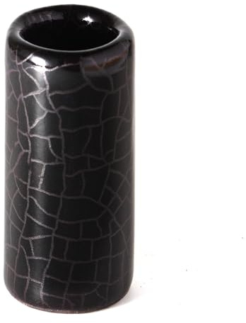 Shadow Medium – Handmade Ceramic Guitar Slide – Warm Tone, Smooth Feel – Artisan Finish – Made in Small Batches – (Medium)