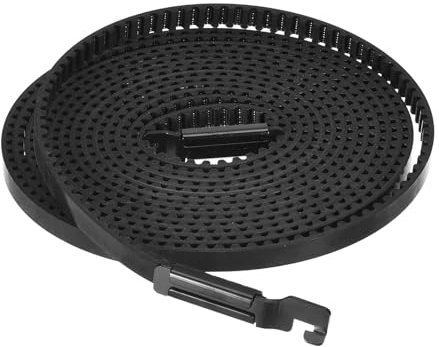Sourcing Map Garage Door Opener Belt Assembly, Belt Drive, Black, 6 M