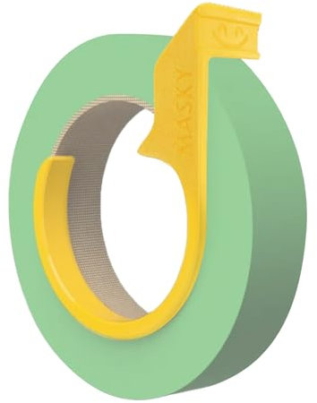 Dispensatore Di Banda Di Vendita Robusta Robusta Robusta CELLOTAPE DISCENCORE ANTIR ANTI SLIP BASE Ideale Per La Casa Ufficio Includere Con 6 Selotape Roll 25 Mm | Dispensatore Di Nastro - Nero