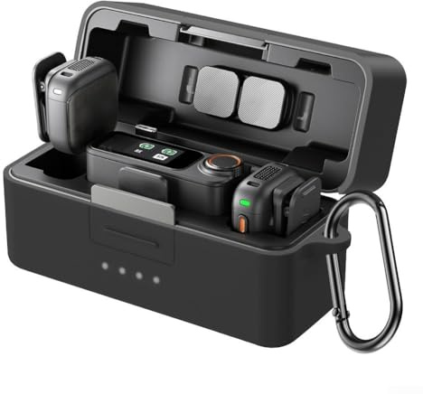 Custodie in silicone per DJI Mic 3, copertura protettiva antiurto resistente all'usura per custodie di ricarica per microfono accessori