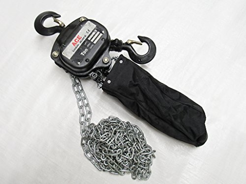 Heavy Duty Chain Block & Tackle with Chain Bag 2 Ton 10 Metre