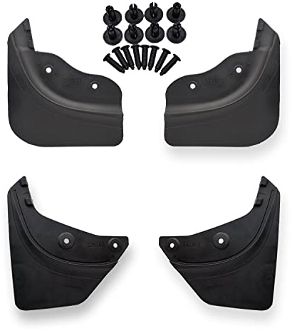 Parafanghi per modello Y, kit di accessori per carrozzeria dell'auto, in gomma morbida e resistente agli urti (set completo)