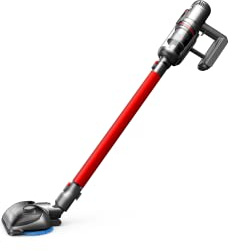 PUPPYOO Aspirador Escoba sin Bolsa Inalámbrico T12 Pro Rinse 585 W