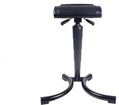 Stehender Schreibtischstuhl Höhenverstellbarer ergonomischer Stehhocker 62cm-81cm