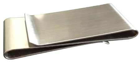 Cabilock Clip De Dinero De Acero Inoxidable Tres Plegable Porta Billetes Delgado Y Multifuncional Para Hombre Soporte Para Tarjetas De Crédito E Identificación