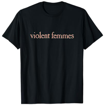 Violent Femmes - Producto oficial - Logotipo autotitulado Camiseta