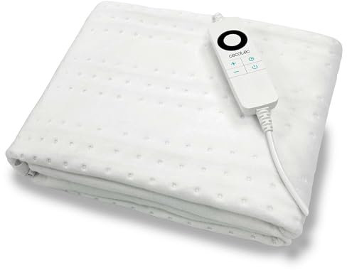 Cecotec Elektrische Unterbettdecke HeatConfort ThermalUnder Single (150 x 80). Thermo-Unterbettdecke mit automatischer Abschaltung und 6 einstellbaren Temperaturstufen für individuellen Komfort