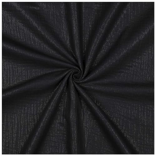Musselin-Stoff mit Glitzereffekt ab 50x136cm OEKO-Tex Double Gauze Windeltuch Mulltuch Cotton
