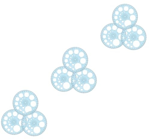 DOITOOL 3 Set Goniometri Circolari Con Braccio Oscillante Strumento Misurazione Angolare Per Studenti E Professionisti Precisione E Facile Per Lavoro 3 Pezzi*3