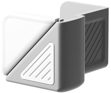 Protezione per Angoli di Finestra in Silicone Protezione Anti-Bambino per Bordi Protezione Facile da Installare Protezione Completa per Casa e Ufficio Protezione Anti-Bambino per Finestre DOSERTY