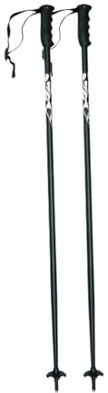 Generico 2X Bastoncini da Sci for Uomo e Donna, robusti Resistenti all'Usura, bastoni Trekking, Passeggio for, Campeggio, Avventure all'Aria Aperta(130 cm)