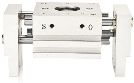 ZBJGBUIA Pneumatischer Greifer MHL2, doppeltwirkender SMC-Ersatz-Luftzylinder 10D/16D/20D/25D/10D1/16D1/20D1/25D1 Luftgreifer(Mhl2-32d)