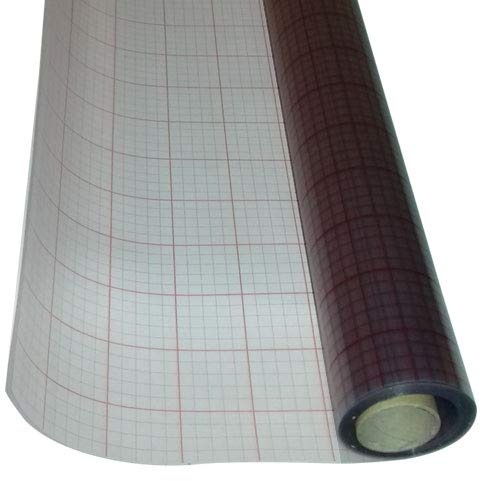 ASLAN Hart-PVC-Folie, transparent, selbstklebend, 0,20 mm stark (120 cm x 1 Meter)