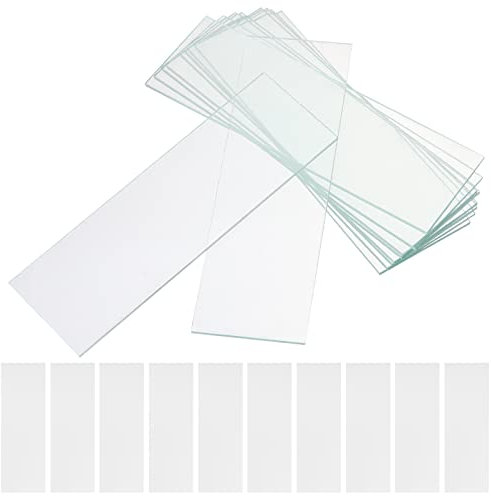 ULTECHNOVO Objektträger-set Für Optische Mikroskope 100-teiliges Objektträger-set Aus Glas Für Biologische Studien