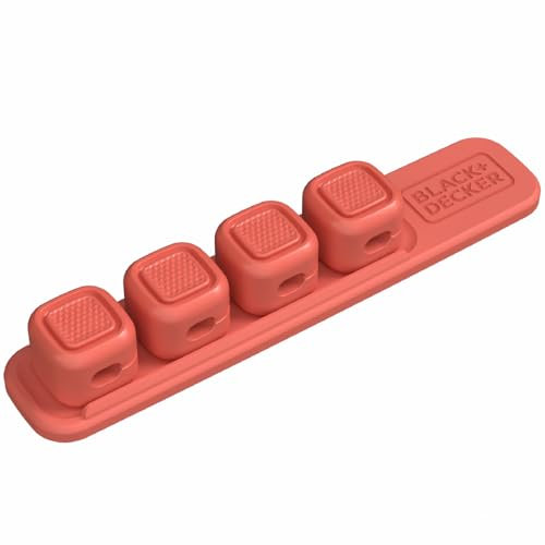 BLACK+DECKER Magnetic Cable Holder Set (Coral Rose)