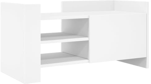 vidaXL TV-Schrank Weiß 80x35x40 cm Holzwerkstoff