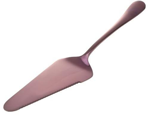 Alipis Pala de Pastel Pala de Crema de Queso de Pizza Servidor Cortador de Pastel de Bodas de Oro utensilio espátula de Pizza Pastel Pizza de Queso Paleta Pala para Hornear Púrpura