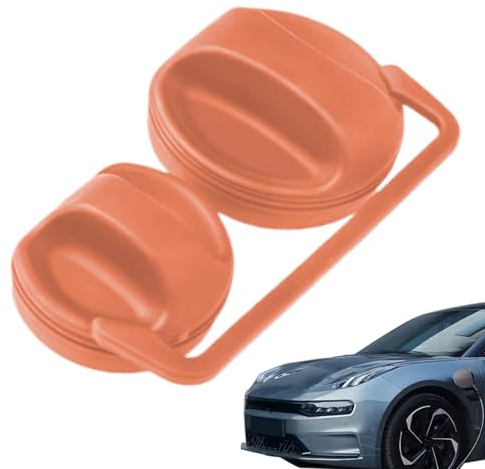 Protective EV Charger Plug Cover, Dust-Proof Silicone Guard Caps for EV Charging Port End, EV Charger Port Supplies for Garage, Car Charging Station, Outdoor