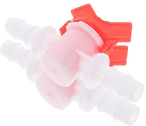 ASAKKURA 2pcs Barbed Hose Valve for Drip Irrigation Compact Water Shut off Valve for Aquariums Garden Hoses and Pool Filters Control Mechanism for Efficient Water Management