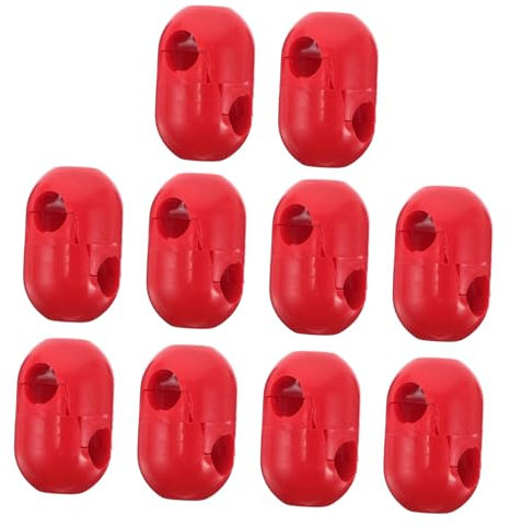 HONITANO 10stücke Kletternetz Schnallen Für Junge Mädchen Outdoor Indoor Spielplatz Zubehör Seil Anschlüsse Klettergriffe Montage Kompatibel Mit Kletterwänden Und Netzen