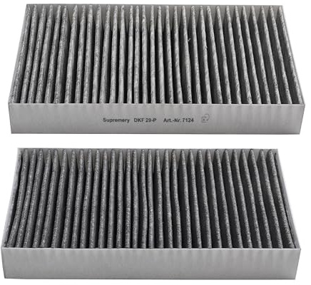 Supremery 2 x activated carbon filters compatible with Miele cooker hoods DKF 29-P odour filter with activated carbon