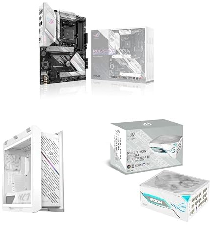 *Upgrade Bundle* ASUS ROG Strix B550-A Gaming + ASUS ROG Strix Helios II EATX Mid-Tower White + ASUS ROG Thor III 1200P 90YE00V5-B0NA00