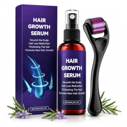 Redensificante Capilar, Cuidado Del Cuero Cabelludo, Suero Para El Cabello Con Rodillo, Fortalece Las RaíCes, Da Volumen Y Fuerza, FáCil De Aplicar Para Hombres Y Mujeres