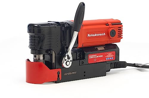 Rotabroach Magnetic Drill Element 50-110v 1200w Low Profile Bench Mag Driller, Capable of Drilling Holes of 50mm