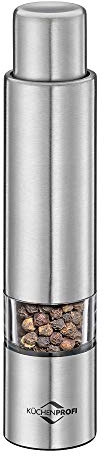 Küchenprofi Pfefferreibe-3010102800 Silber One Size, Edelstahl/Transparentes Acryl