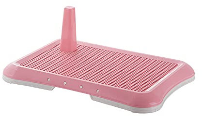 TRGCJGH Hundetoilette Welpentöpfchen Toilettenartikel,Pink-S