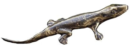IDYL Bronze-Skulptur Echse klein 10 x 3,5 cm