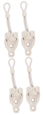 Zerodeko 4sätze Bungee-bindung Für Rollos Elastische Schnurhalterung Zur Befestigung Von Fensterjalousien Windfest Und Langlebig Für Sonnenschutz Und Rollläden