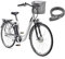 TELEFUNKEN E-Bike Damen 28 Zoll Elektrofahrrad 3-Gang Shimano Nabenschaltung + Rücktritt, Pedelec Citybike mit Fahrradkorb/Fahrradschloss, Frontmotor 250W /10,4Ah / 36V Sitzrohrakku, RC830