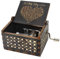 SIMDAO Can't Help Falling in Love Music Box,Wood Music Boxes Mini Classic Vintage Hand Crank Musical Box,Gifts for Her/Him on Wedding/Easter/Valentine's Day