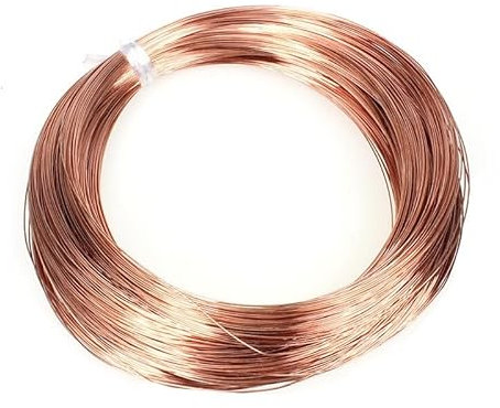 2,5 mm 99,5% reiner Kupferdraht, rund, massiv, unbeschichtet(50m)