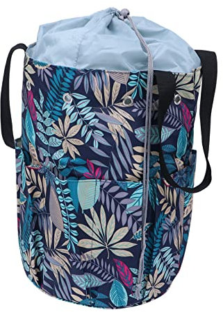 PHENOFICE Wollgarn Aufbewahrungstasche Für Strickzubehör Garnaufbewahrungstasche Mit Handgriff Wollknäuel Organizer Strickwerkzeugtasche Tragbar Und Langlebig