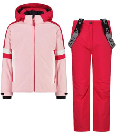 CMP Set Tuta Sci da Bambina in Twill, 35W0335 (Pink, 128)