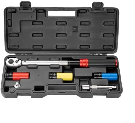 Set di chiavi dinamometriche professionali a 72 denti, con ingegneria di precisione per una coppia accurata e per acciaio al cromo vanadio durevole (1 chiave)