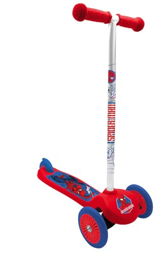 Paw Patrol Skye Stitch Spiderman 3-Rad Kinderroller, Unisex Scooter für Jungen und Mädchen ab 3 Jahre, max. 20 KG 3-Wheel Roller
